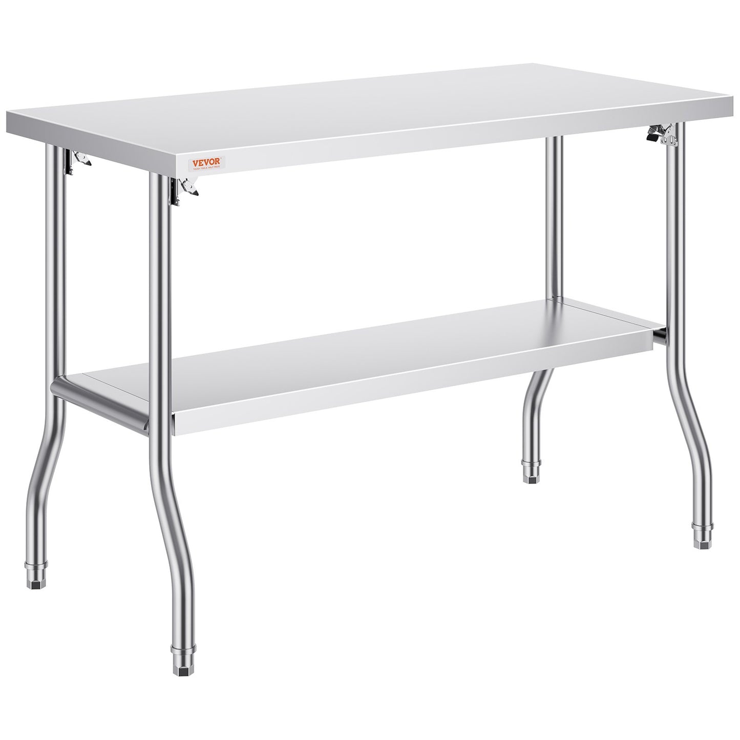 Commercial Worktable Workstation Folding Commercial Prep Table 1220x610 mm V952-CFGZT48X24YC00001V0