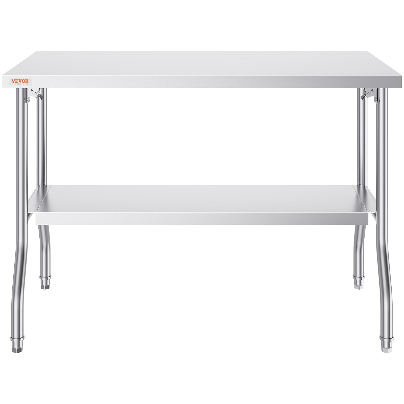 Commercial Worktable Workstation Folding Commercial Prep Table 1220x610 mm V952-CFGZT48X24YC00001V0