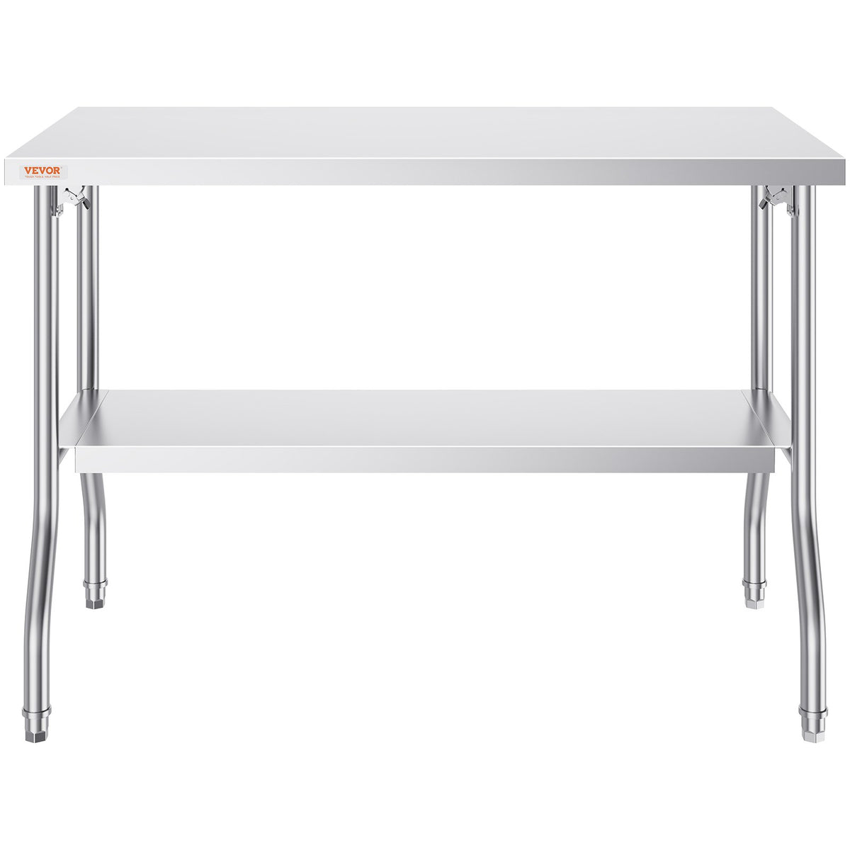 Commercial Worktable Workstation Folding Commercial Prep Table 1220x610 mm V952-CFGZT48X24YC00001V0