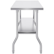 Commercial Worktable Workstation Folding Commercial Prep Table 1220x610 mm V952-CFGZT48X24YC00001V0