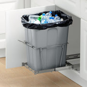Pullout Trash Can for Kitchen Cabinets, Garbage Waste Recycling Bin, Under Mount Waste Container, with Heavy V952-CFLJTDTDTHSWA5O0YV0