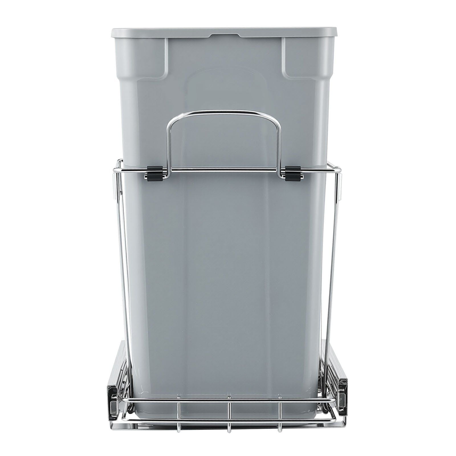 Pullout Trash Can for Kitchen Cabinets, Garbage Waste Recycling Bin, Under Mount Waste Container, with Heavy V952-CFLJTDTDTHSWA5O0YV0