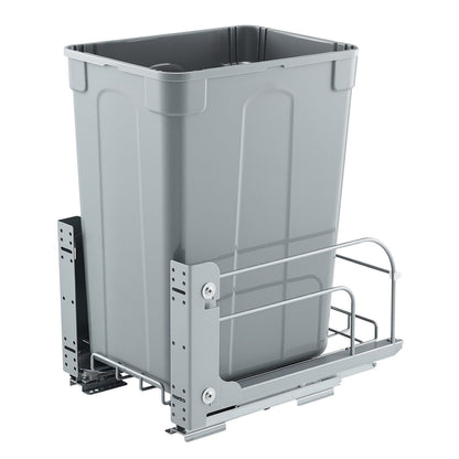 Pullout Trash Can for Kitchen Cabinets, Garbage Waste Recycling Bin, Under Mount Waste Container, with Heavy V952-CFLJTDTDTHSYKL1U7V0