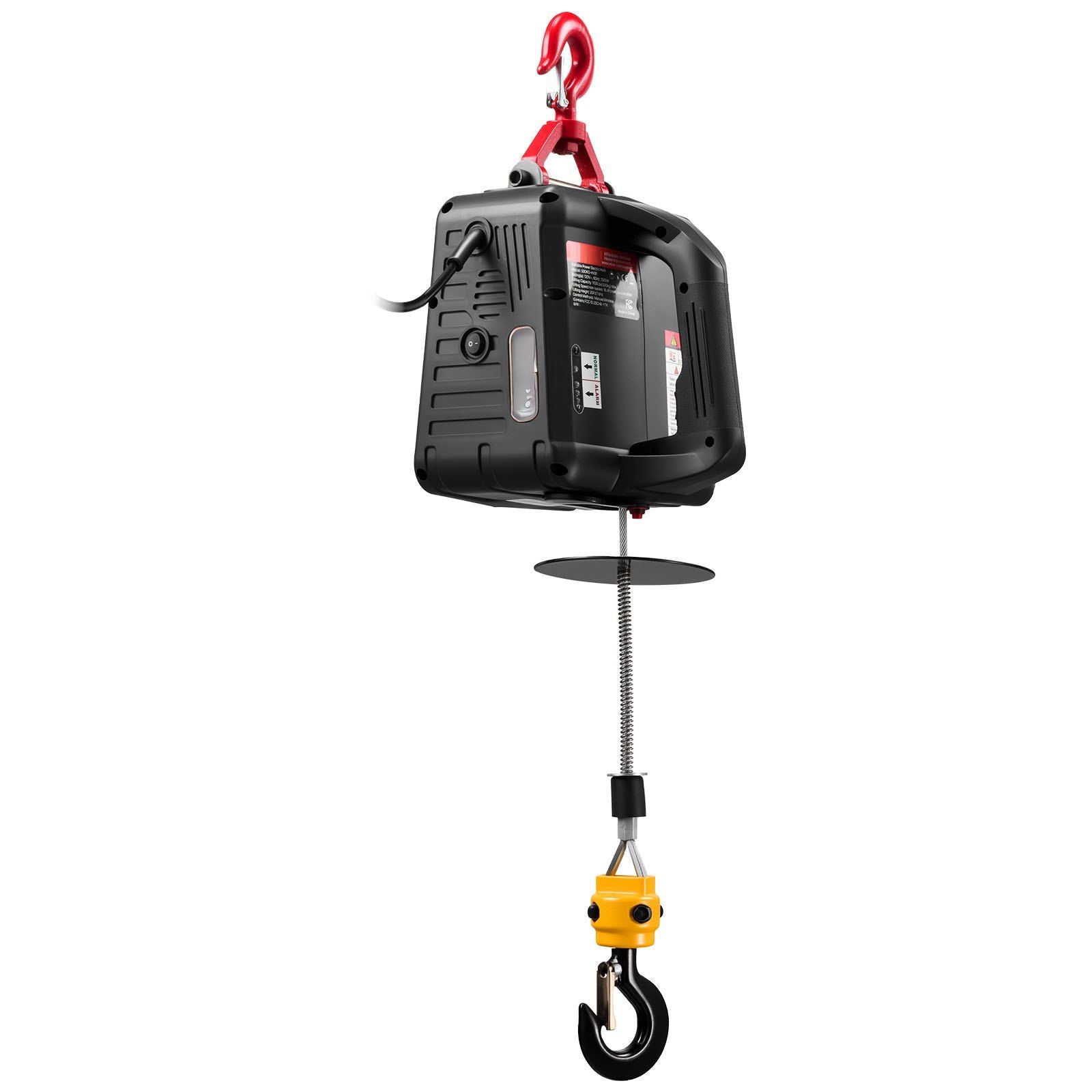2-in-1 Electric Hoist Winch, 500 kg Capacity, 1500W Portable Power Winch Crane, 7.6 m Lifting Height, 5 m/min V952-CGGGKBXSDDHL4I4OH001V3