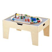 Multi-Purpose Activity Play Table 290 Building Bricks & 30 PCS Accessories V952-CGKHCZ305216IRWXQ001V0