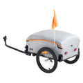 Bike Cargo Trailer, 88/100/160 lbs Load Capacity, Heavy-Duty Bicycle Wagon Cart, Foldable Compact Storage V952-CGKHZHJG100BMFBKOV0