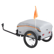 Bike Cargo Trailer, 88/100/160 lbs Load Capacity, Heavy-Duty Bicycle Wagon Cart, Foldable Compact Storage V952-CGKHZHJG100BMFBKOV0