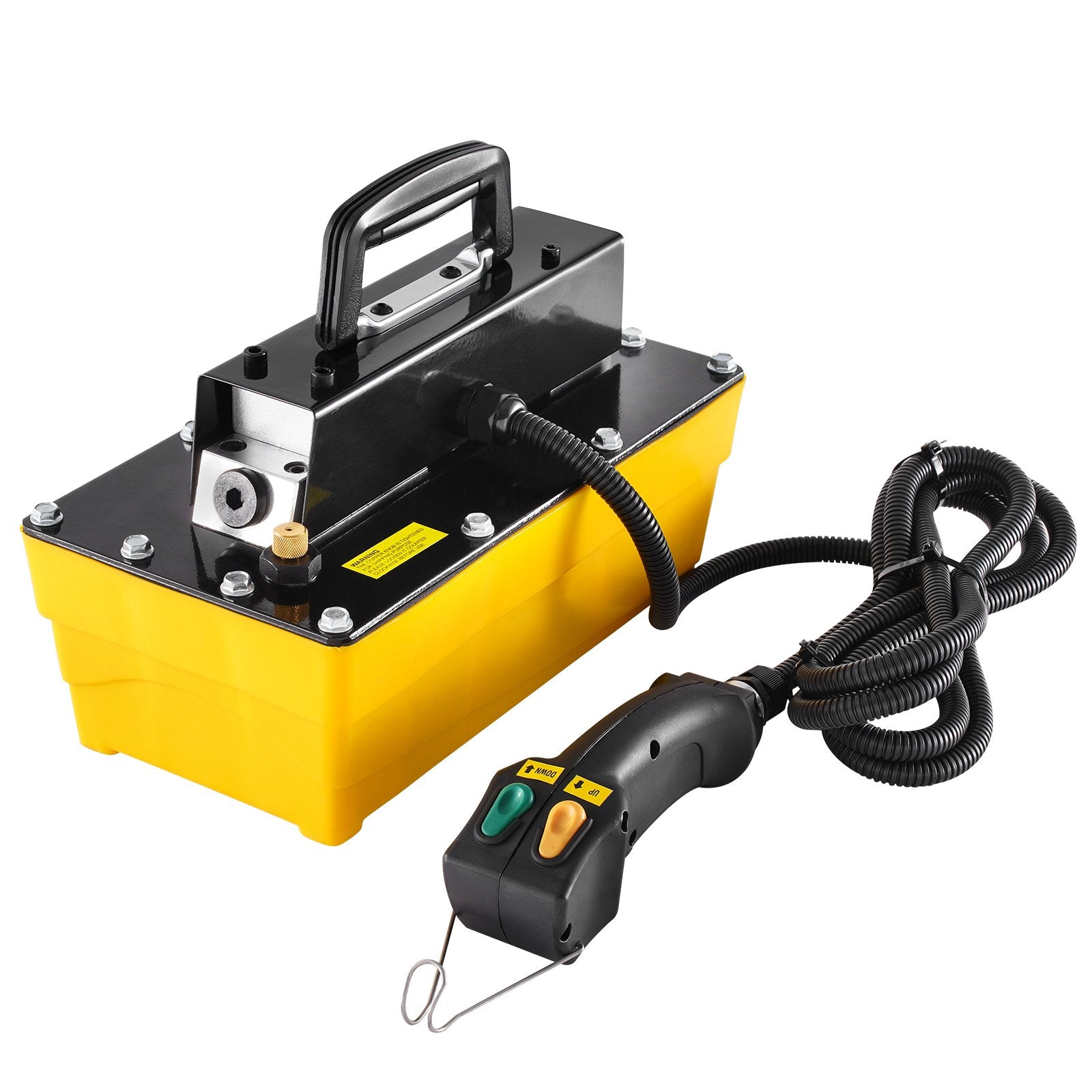 10,000PSI Air Hydraulic Pump, 2.3 L Reservoir, NPT 3/8 In Oil Outlet, NPT 1/4 In Inlet, Air Actuated Foot V952-CGKQBWDZYHS14O5B3V0