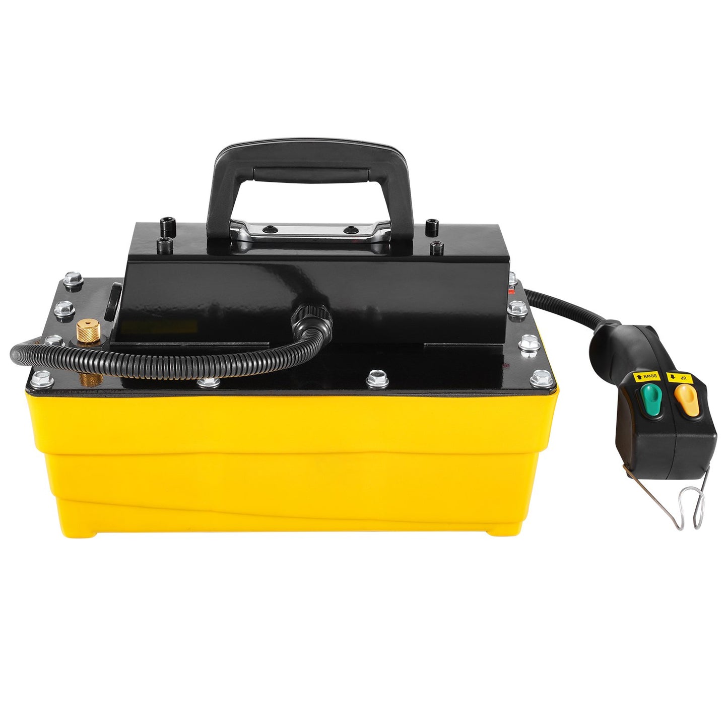 10,000PSI Air Hydraulic Pump, 2.3 L Reservoir, NPT 3/8 In Oil Outlet, NPT 1/4 In Inlet, Air Actuated Foot V952-CGKQBWDZYHS14O5B3V0