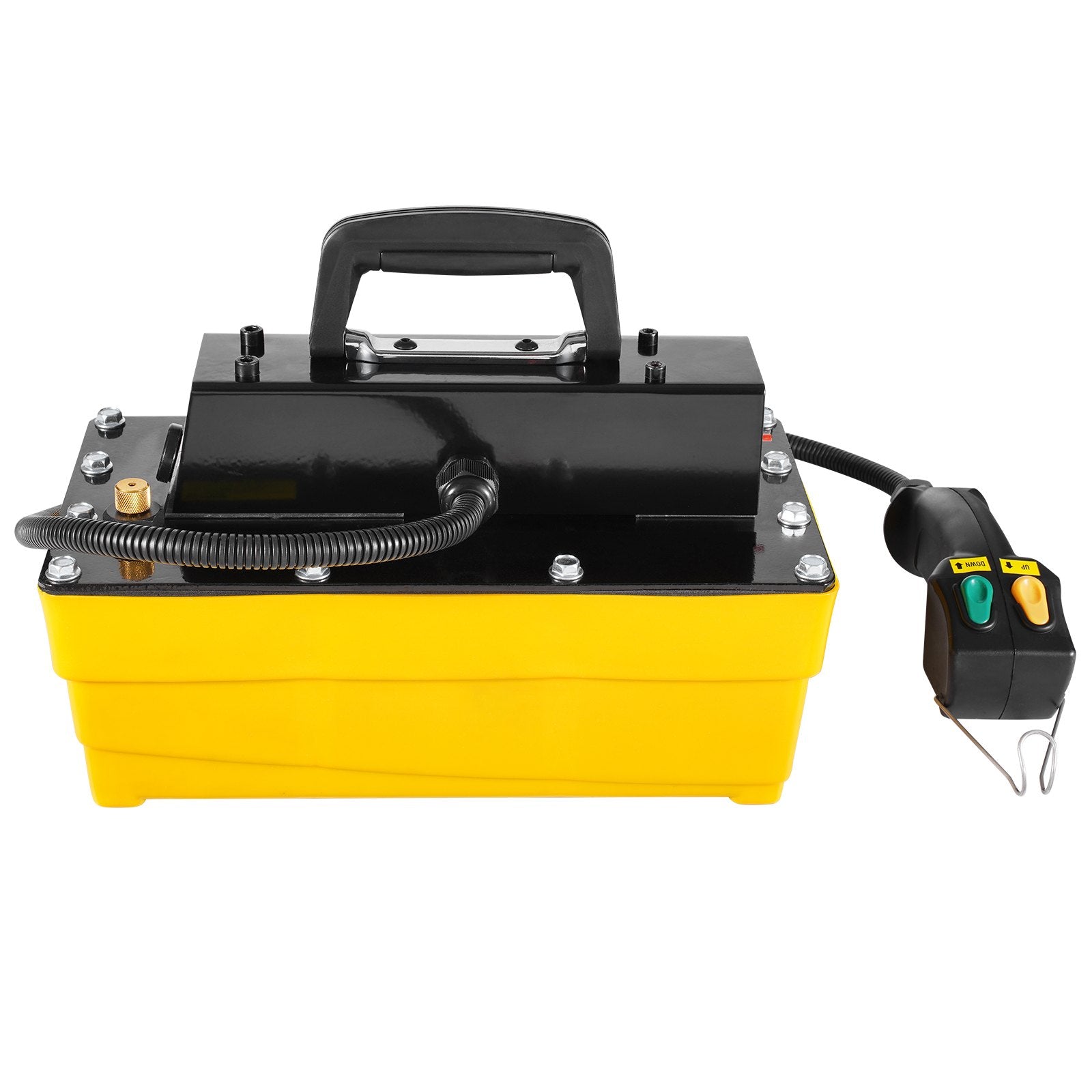 10,000PSI Air Hydraulic Pump, 2.3 L Reservoir, NPT 3/8 In Oil Outlet, NPT 1/4 In Inlet, Air Actuated Foot V952-CGKQBWDZYHS14O5B3V0