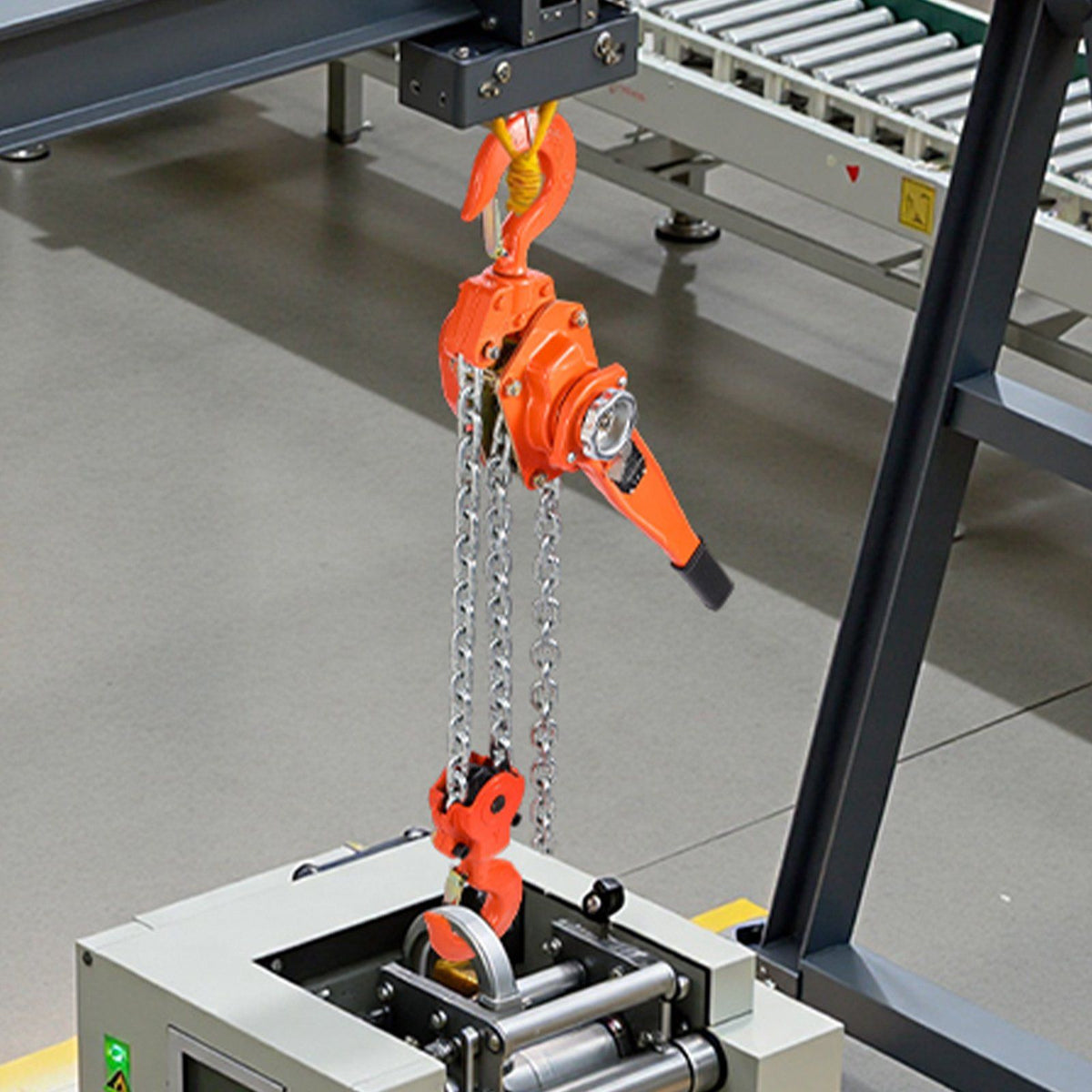 Manual Lever Chain Hoist, 6T 6000KG Capacity Heavy Duty Come Along, 6M Lift G80 Alloy Steel Chain With Dual V952-CGKSBHLHL6T2SKL28001V0