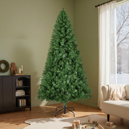Christmas Tree, 1.8m Artificial Xmas Tree, Full Holiday Decor Trees with 1250 Branch Tips & Sturdy Metal Base V952-CGKSDSPVCLS6K87RZ001V0