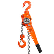 Manual Lever Chain Hoist, 1-1/2 Ton 3300 lbs Capacity 10 FT Come Along, G80 Galvanized Carbon Steel with V952-CGSBH112T10FTYOZ9V0