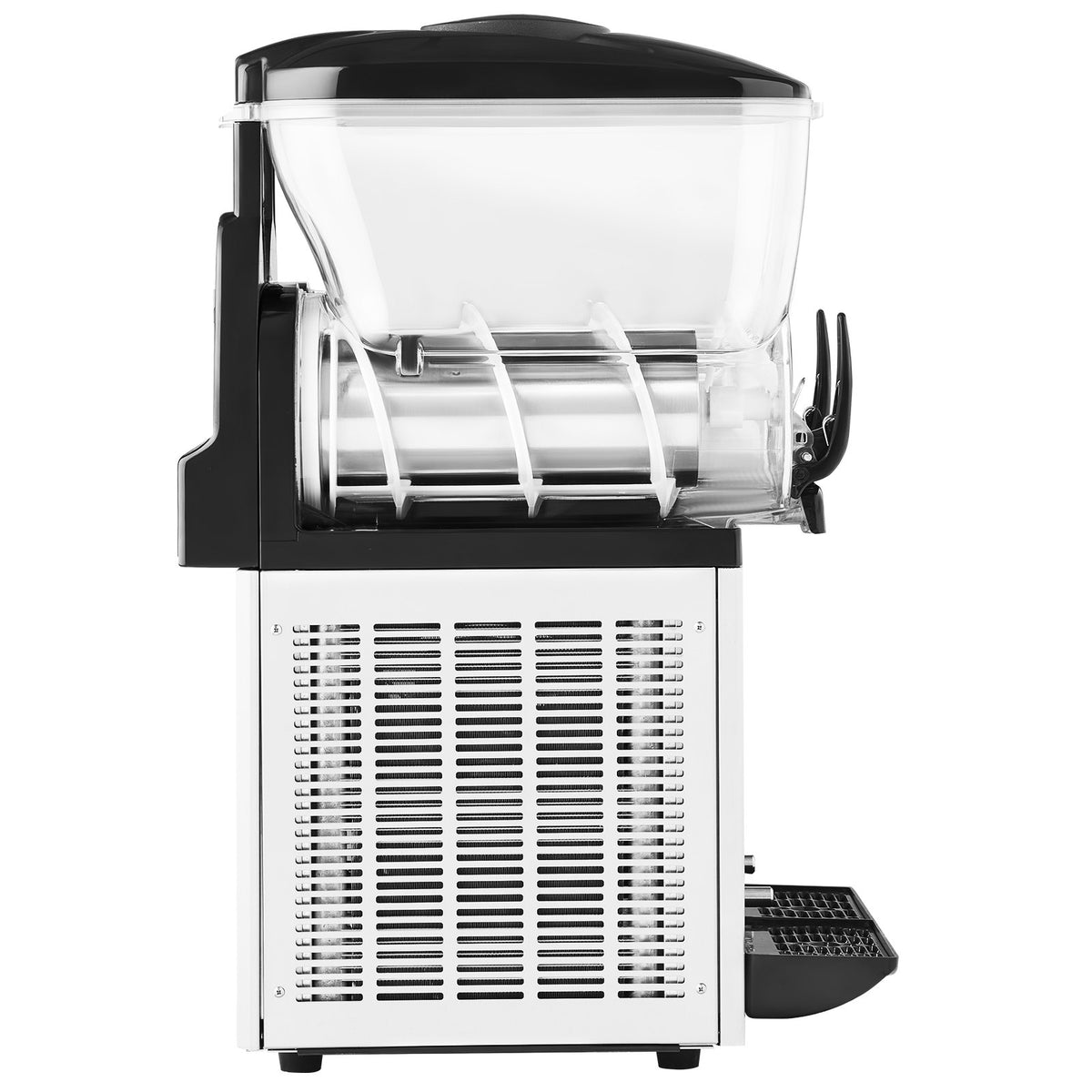 Commercial Frozen Drink Maker, 15Lx2 Double Tank Slushy Machine, 120 Cups Stainless Steel Margarita Smoothie V952-CGXXRJX215LSN1G19V3