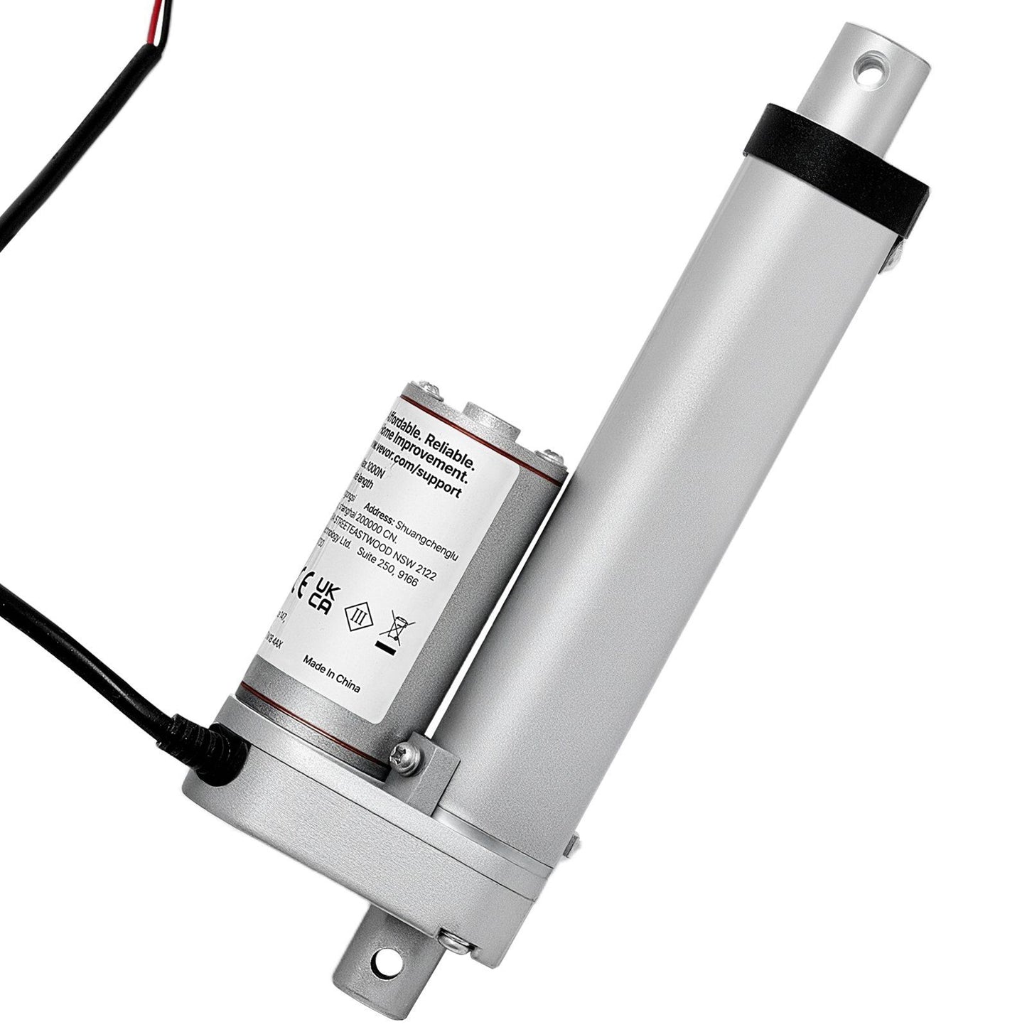 12V Linear Actuator, 101.6mm Stroke 15mm/s High-Speed 1000N Linear Motion Actuator - with IP54 Protection & V952-CGXXZXQ4INCHGND8J001V9