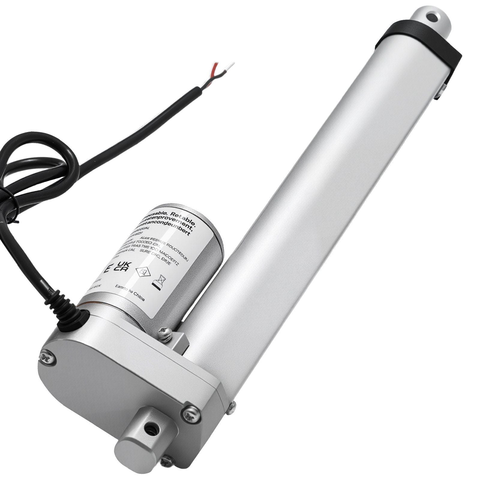 12V Linear Actuator, 203.2mm Stroke 15mm/s High-Speed 1000N Linear Motion Actuator - with IP54 Protection & V952-CGXXZXQ8INCHM2C9A001V9