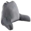 Reading Pillow, Large Size Bed Pillow with Shredded Memory Foam, Back Pillow with 3 Pockets and Washable V952-CGYDZLARGECCBPI8C001V0
