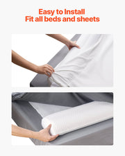 Bed Bumper for Toddlers, 52-inch Inflatable Bed Guard Rail with Safety Flap, 2-Pack Toddler Bedrail Bumpers V952-CHCQ2GZ52INC2L6C6V0
