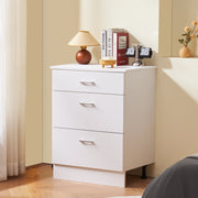 White Shaker Base Cabinet with 3 Drawers, 60 cm Unassembled Drawer Base Cabinet, 60 W x 48 D x 82 H Ready to V952-CJDJCJDJ3CW6PZGL7V0
