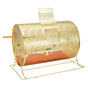 Raffle Drum, 14.8 x 21.26 inch Brass Plated Raffle Ticket Spinning Cage, Holds 10000 Tickets or 300 Ping Pong V952-CJGJS19YC000HNSYJV0