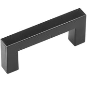 10 Pack Cabinet Pulls, 3in / 76mm Center to Center Slim Square Kitchen Cabinet Drawer, Stainless Steel Modern V952-CJLSBXGPS10PELQO0V0