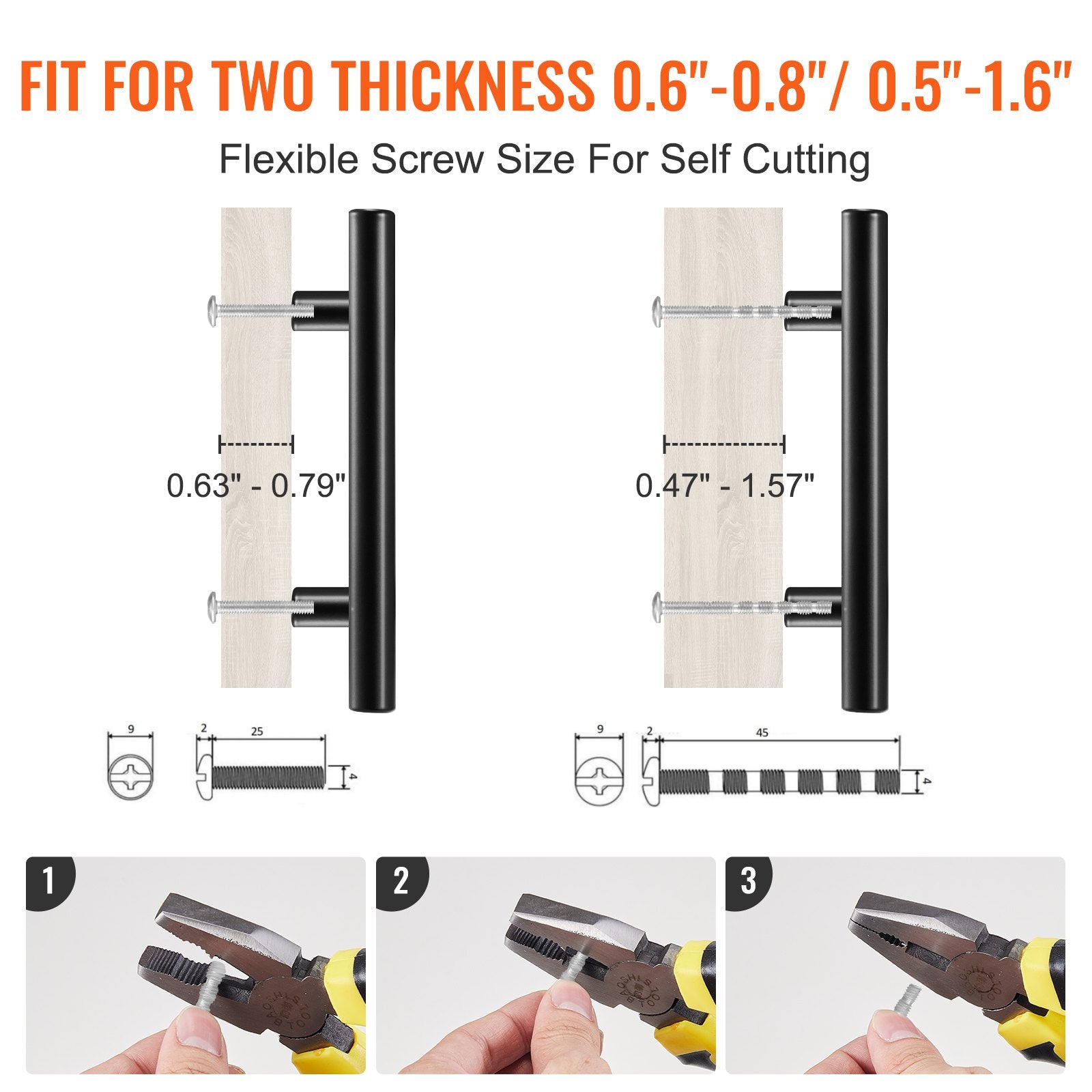 30 Pack Cabinet Pulls, 3in / 76mm Center to Center Slim Kitchen Cabinet Drawer, Stainless Steel Modern V952-CJLSBXGPS30PYUFNMV0
