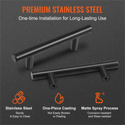 30 Pack Cabinet Pulls, 3in / 76mm Center to Center Slim Kitchen Cabinet Drawer, Stainless Steel Modern V952-CJLSBXGPS30PYUFNMV0