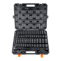 1/2" Drive Impact Socket Set, 65 Piece Socket Set SAE 3/8" to 1-1/4" and Metric 10-24mm, 6 Point Cr-V Alloy V952-CJT12SAECRV65DDRDV0