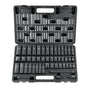 3/8" Drive Impact Socket Set, 48 Piece Socket Set SAE (5/16" -3/4") & Metric (8-22mm)6 Point Cr-V Drive V952-CJT38SAECRV48ZGF4V0