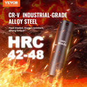 3/8" Drive Impact Socket Set, 48 Piece Socket Set SAE (5/16" -3/4") & Metric (8-22mm)6 Point Cr-V Drive V952-CJT38SAECRV48ZGF4V0