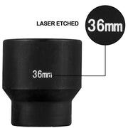 Impact Sockets Set 1/2 Inch Drive 26PCS Standard Length Impact Set 6-Point V952-CJTT12IN26PC00001V0