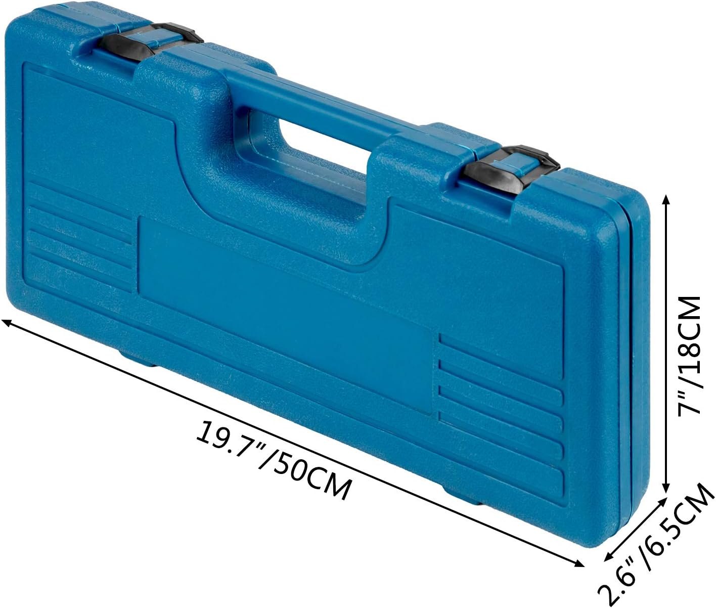 Impact Sockets Set 1/2 Inch Drive 26PCS Standard Length Impact Set 6-Point V952-CJTT12IN26PC00001V0