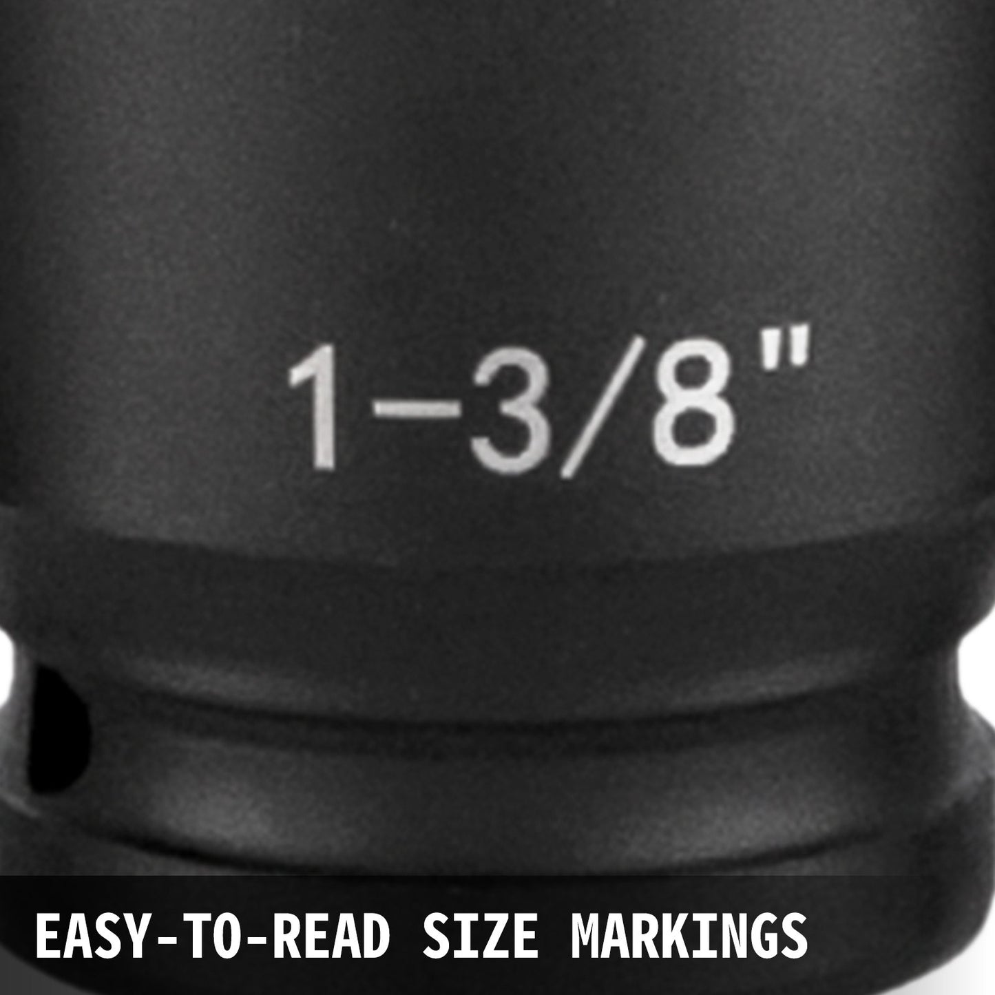 Impact Socket Set 1/2 Inches 19 Piece Impact Sockets, Standard Socket Assortment, 1/2 Inches Drive Socket Set V952-CJTT19PC12INBZ001V0