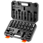 360 Degree Swivel Impact Sockets Set 14pcs 6-Point 3/8in Drive Socket Set V952-CJTTZJ1CRMO10JEDIV0