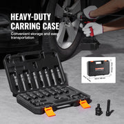 360 Degree Swivel Impact Sockets Set 14pcs 6-Point 3/8in Drive Socket Set V952-CJTTZJ1CRMO10JEDIV0