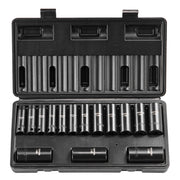 3/8" Drive Impact Socket Set, 15 Piece Deep Socket Set Metric 8-22mm, 6 Point Cr-Mo Alloy Steel for Auto V952-CJTTZJ1CRMO1D0PTUV0