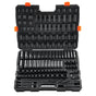 Impact Sockets Set 130PCS 6-Point 3/8" & 1/2" Drive Bit Ratchet Tool Kit V952-CJTTZJ1CRMO1LIEEAV0