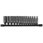 1/4" Drive Impact Socket Set, 14 Piece Deep Socket Set Metric 4-15mm, 6 Point Cr-Mo Alloy Steel for Auto V952-CJTTZJ1CRMO1WL3UXV0