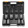 Impact Sockets Set 8pcs 6-Point 1" Drive Bit Ratchet Tool Kit Case V952-CJTTZJ1CRMO8V7TC1V0