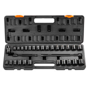 Impact Sockets Set 29pcs 6-Point 3/8in Drive Bit Ratchet Tool Kit Case V952-CJTTZJ1CRV299EO2EV0