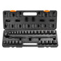 Impact Sockets Set 29pcs 6-Point 3/8in Drive Bit Ratchet Tool Kit Case V952-CJTTZJ1CRV299EO2EV0
