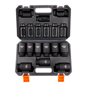 Impact Sockets Set 9pcs 6-Point 1/2in Metric Drive Bit Ratchet Tool Kit V952-CJTTZJCRMO912IFZ2V0