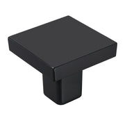 Cabinet Knobs, 10 Pack, 30 mm Black Zinc Alloy Drawer Pulls & Door Handles, Square Kitchen Solid Knobs V952-CJXNFX10PCS031H9B001V0