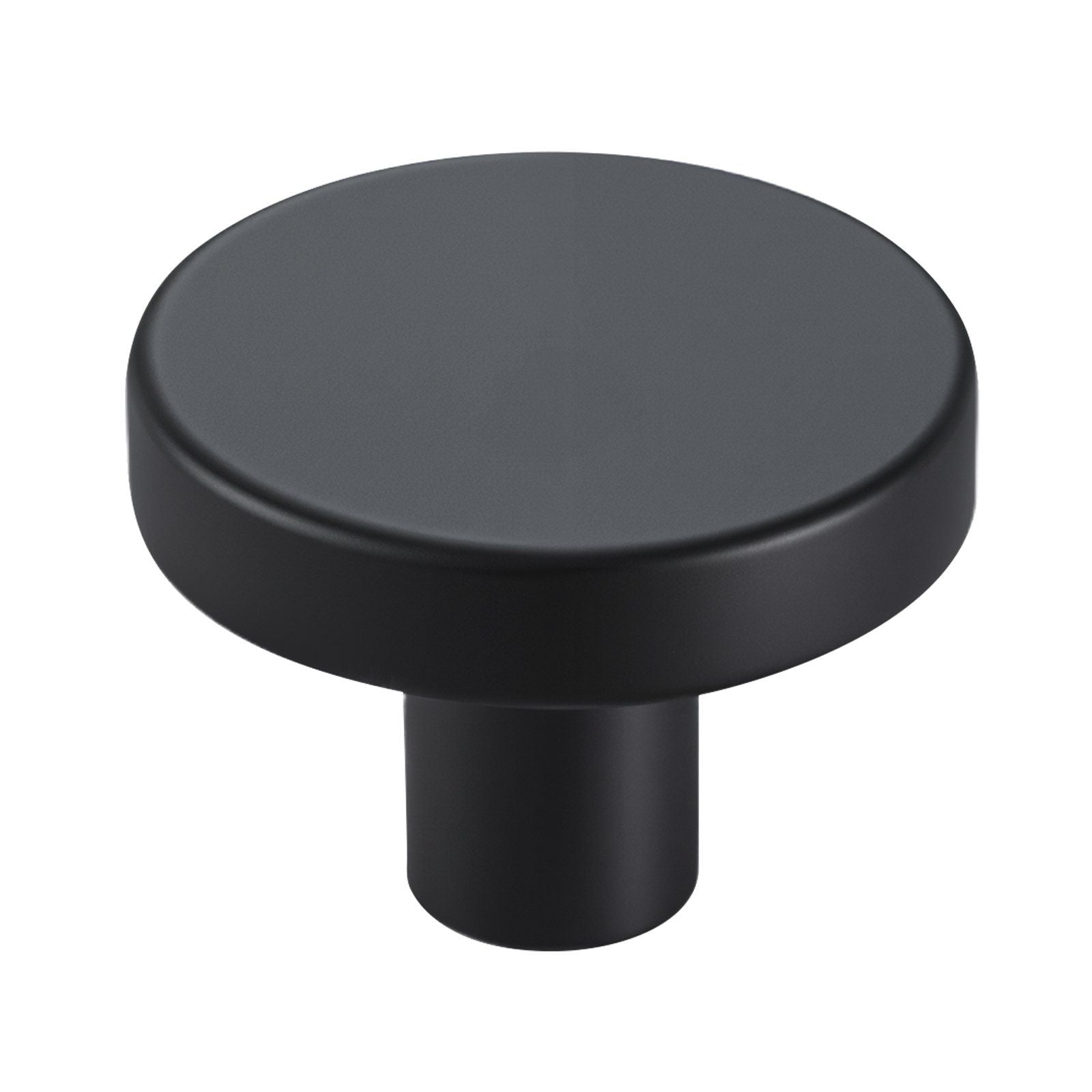 Cabinet Knobs, 10 Pack, 32 mm Black Zinc Alloy Drawer Pulls & Door Handles, Mushroom Kitchen Solid Knobs V952-CJXNJDMGT10PE6O7J001V0