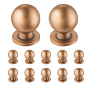 Cabinet Knobs, 12 Pack, 25 mm Zinc Alloy Drawer Pulls Door Handles, Round Kitchen Dresser Solid Knobs V952-CJXNYQ12PCS0E1OAF001V0