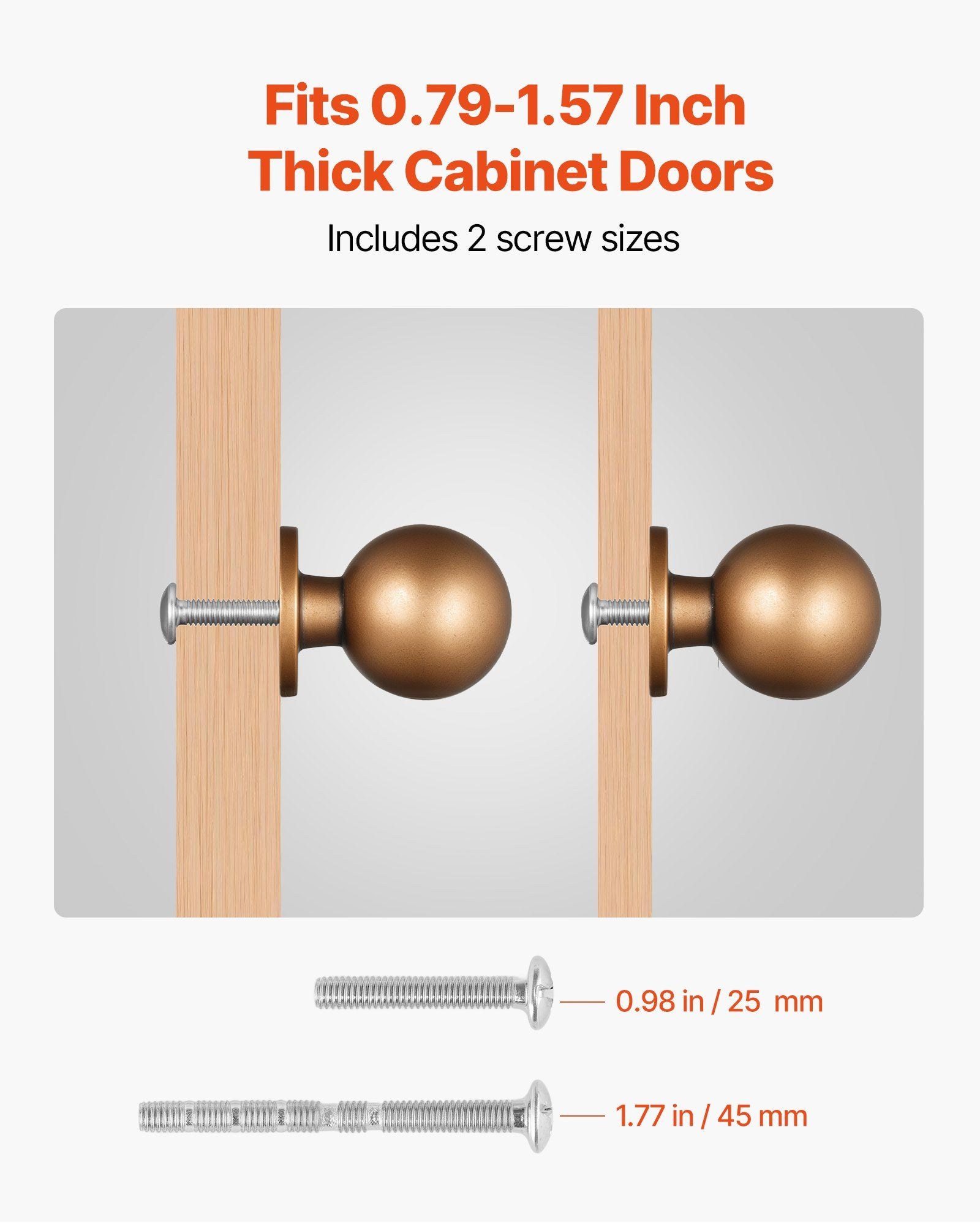 Cabinet Knobs, 12 Pack, 25 mm Zinc Alloy Drawer Pulls Door Handles, Round Kitchen Dresser Solid Knobs V952-CJXNYQ12PCS0E1OAF001V0