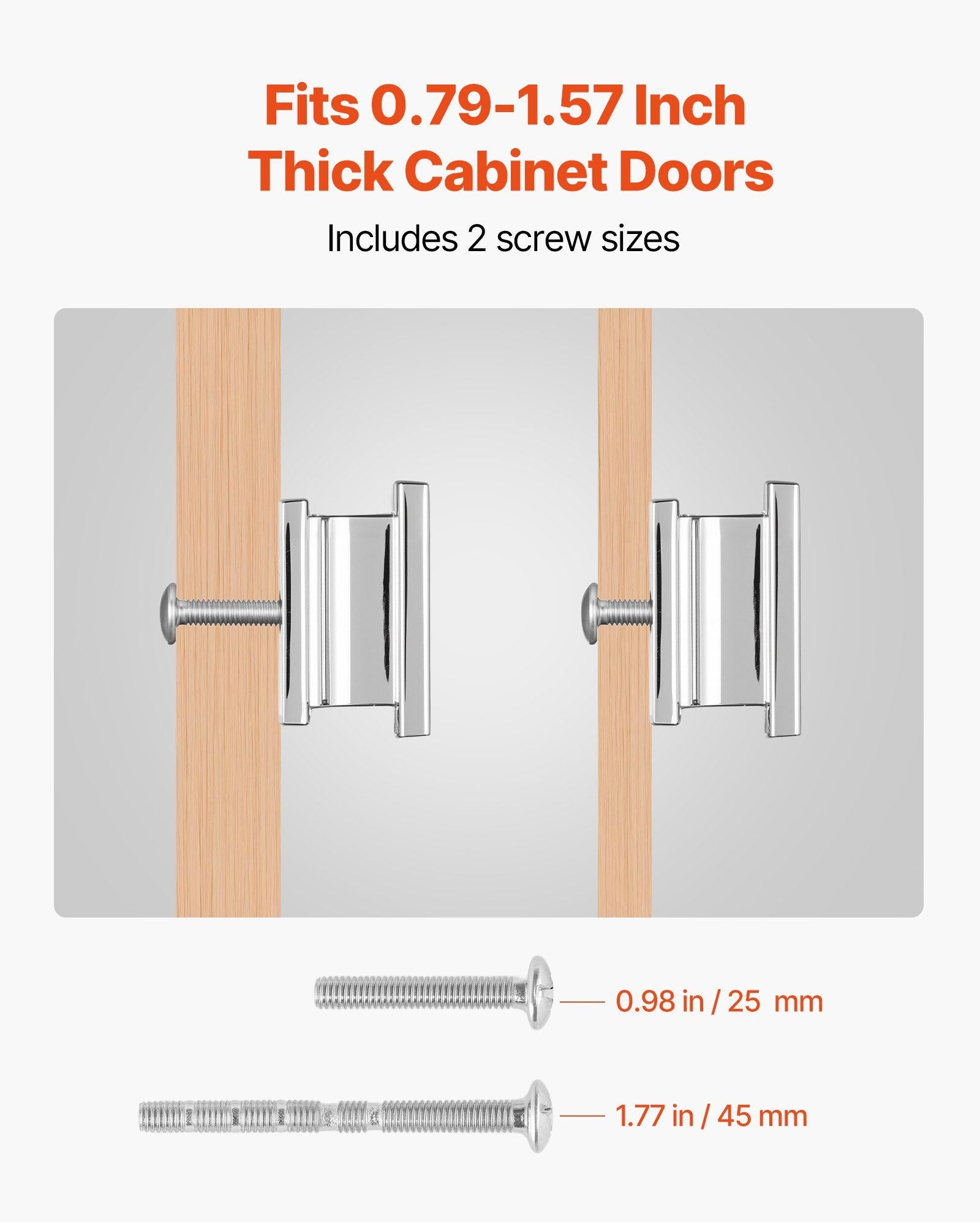 Cabinet Knobs, 10 Pack, 36 mm Zinc Alloy Drawer Pulls Door Handles, Rectangular Kitchen Dresser Solid Knobs, V952-CJXNZTX10PCSQ4CTJ001V0