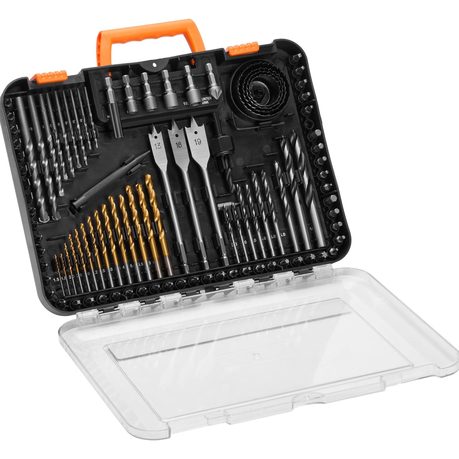 Drill Bit Set 100PCS Screwdriver Bit Set with Carrying Case Multi-purpose V952-CJZHQZTZ111PAG8NYV0