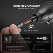 Drill Bit Set 100PCS Screwdriver Bit Set with Carrying Case Multi-purpose V952-CJZHQZTZ111PAG8NYV0