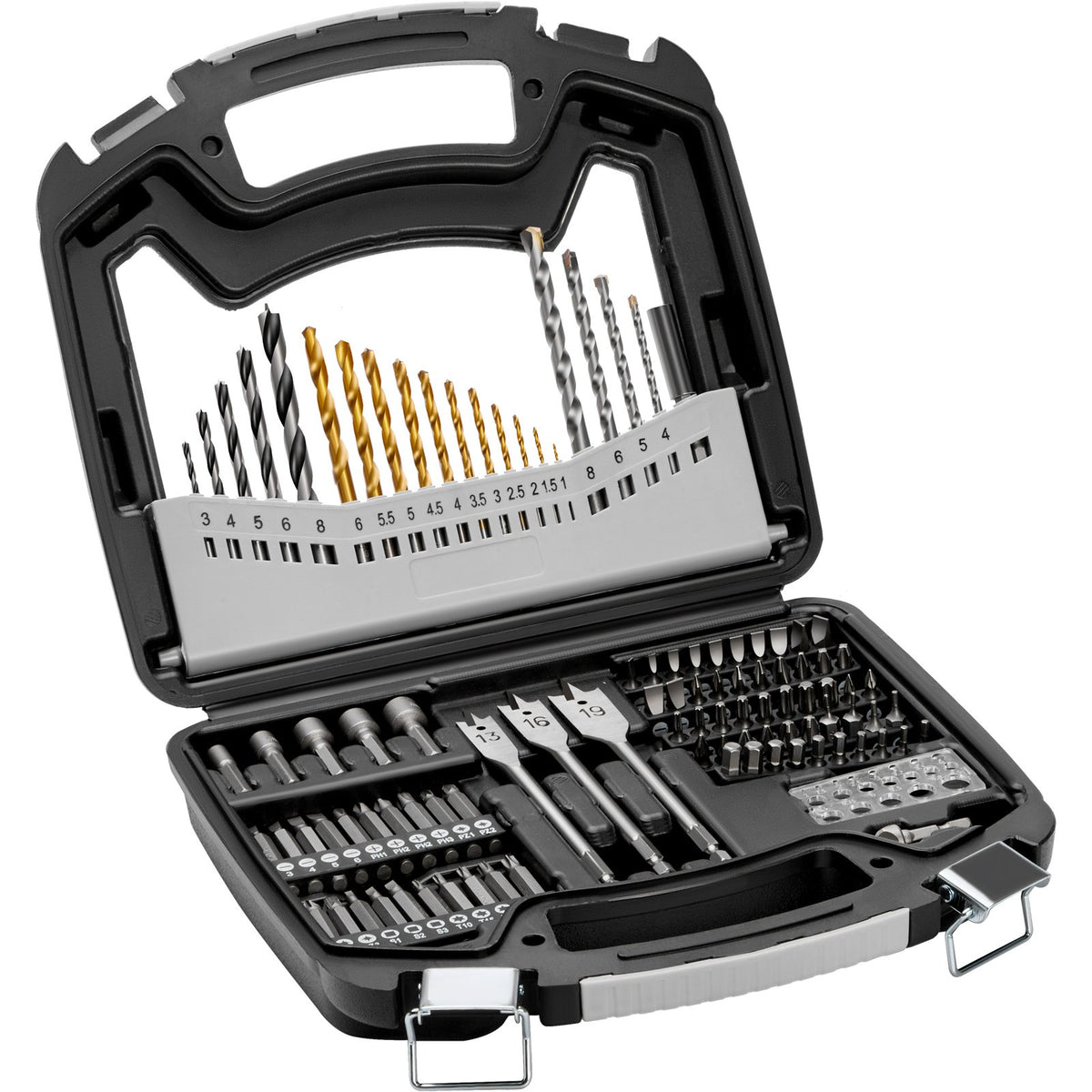 Drill Bit Set 101PCS Screwdriver Bit Set with Carrying Case Multi-purpose V952-CJZHQZTZ112P5AA14V0